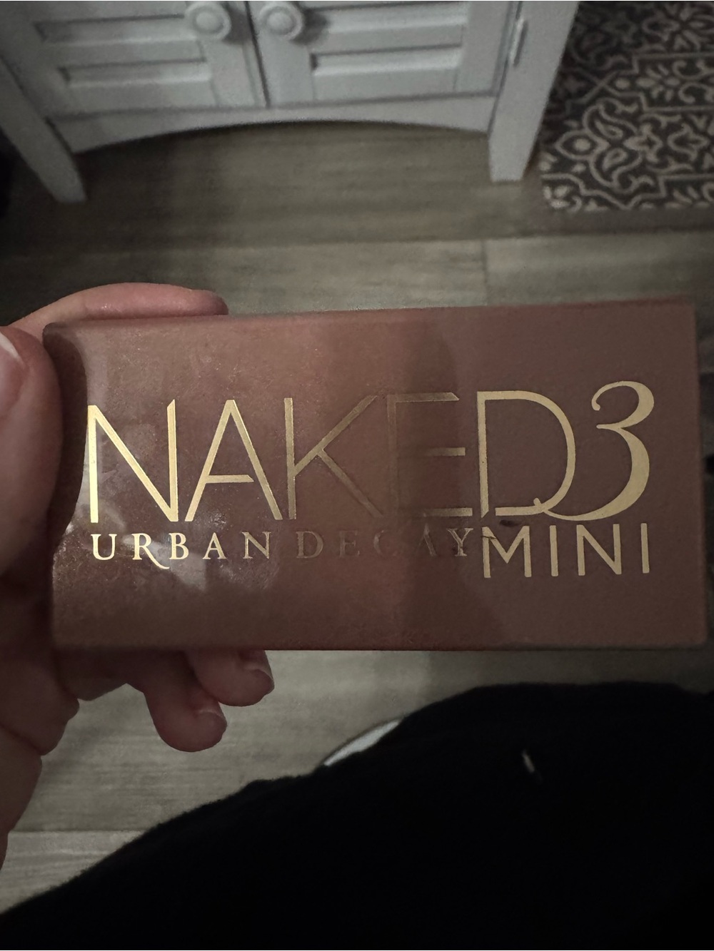 Urban Decay Naked3 Mini Eyeshadow Palette - Rose / Pink swatched/used